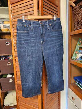 *Altered* Madewell Curvy Cali Jean Capris